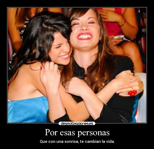 Por esas personas - 