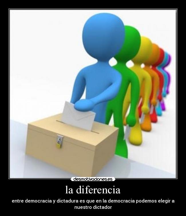 la diferencia -