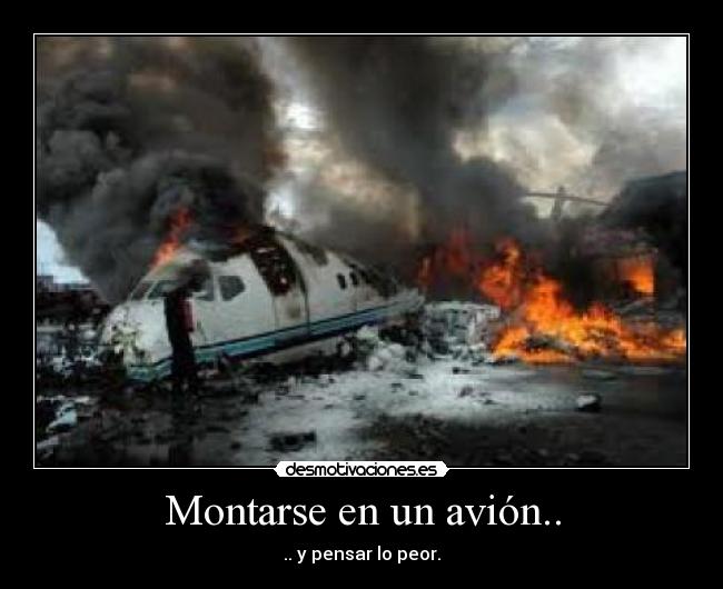 Montarse en un avión.. - 