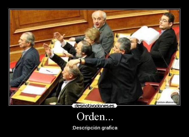 Orden... - 