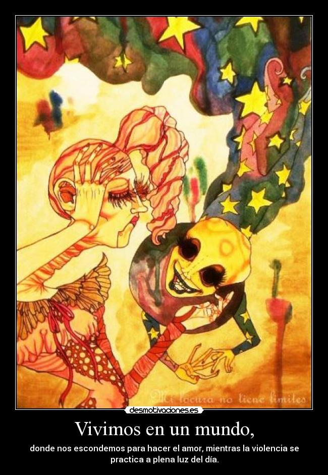 Vivimos en un mundo, - 