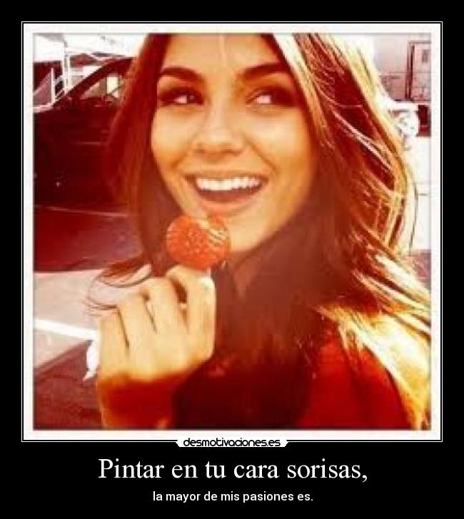 Pintar en tu cara sorisas, -