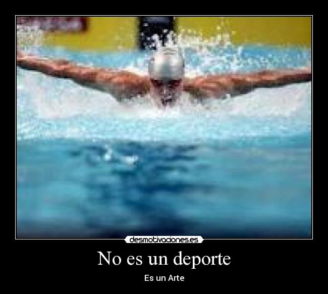 No es un deporte -