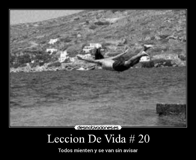 Leccion De Vida # 20 - 