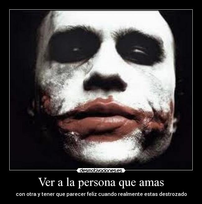 Ver a la persona que amas -