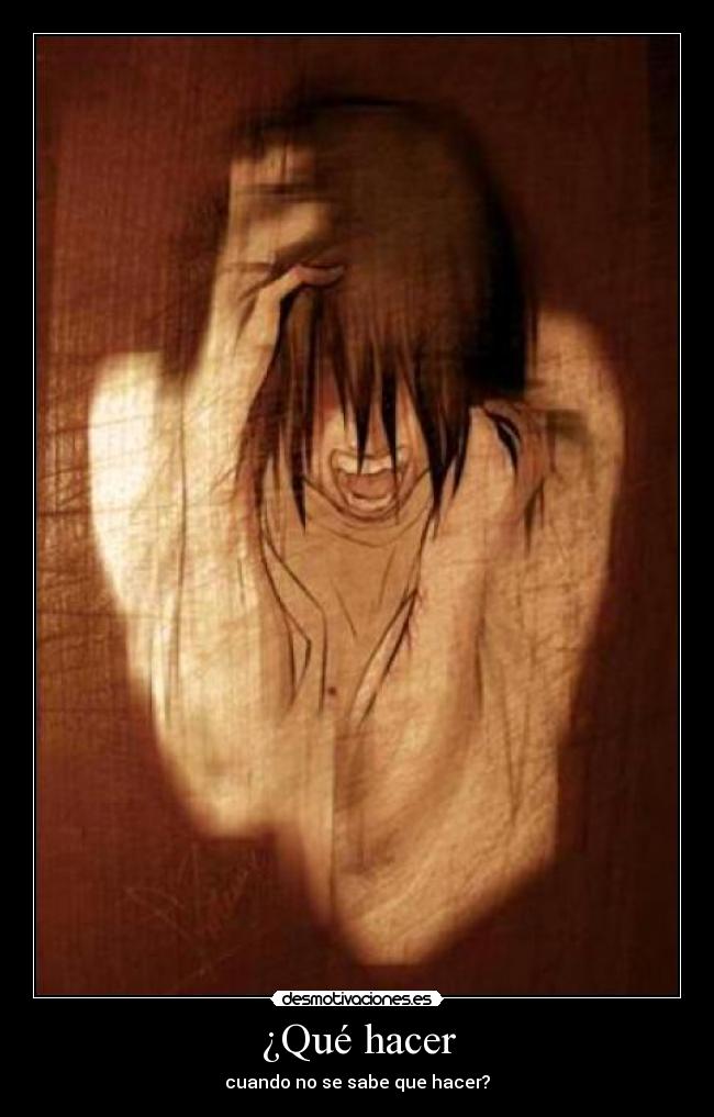 ¿Qué hacer -
