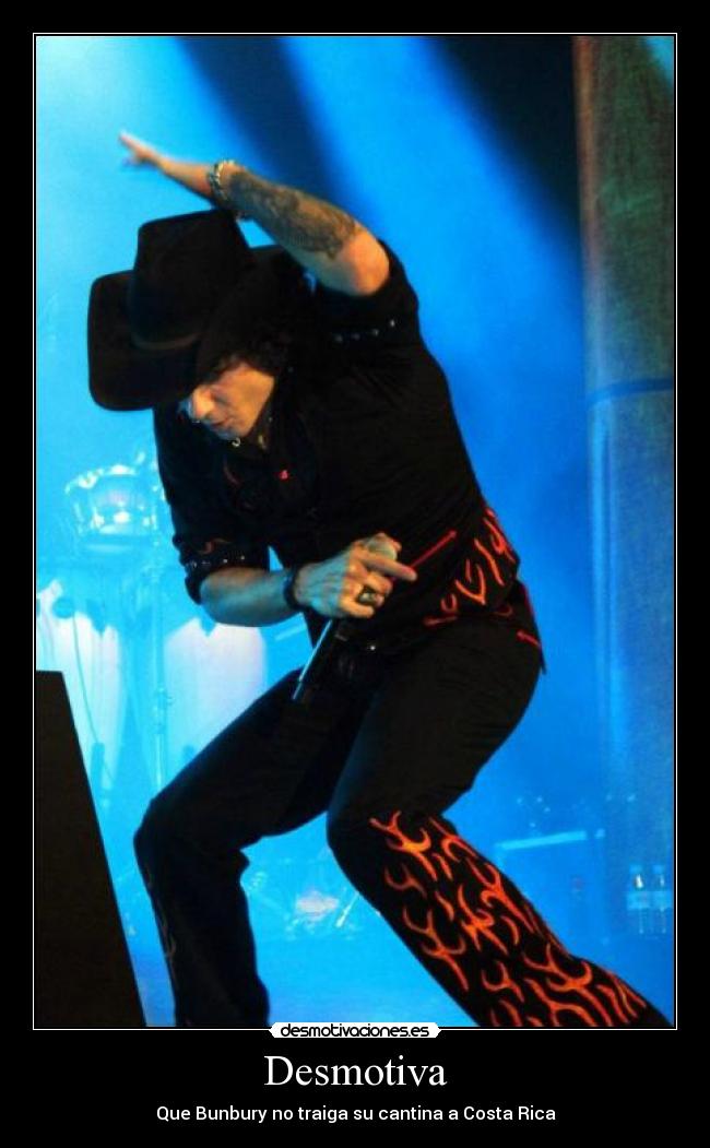 carteles bunbury desmotivaciones