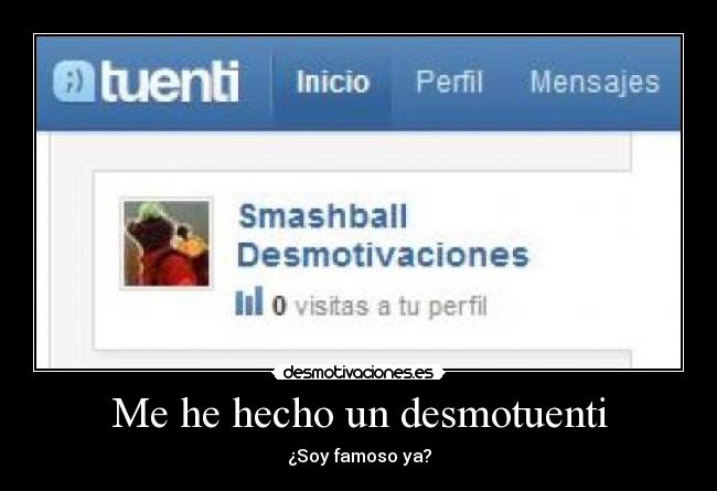 Me he hecho un desmotuenti -