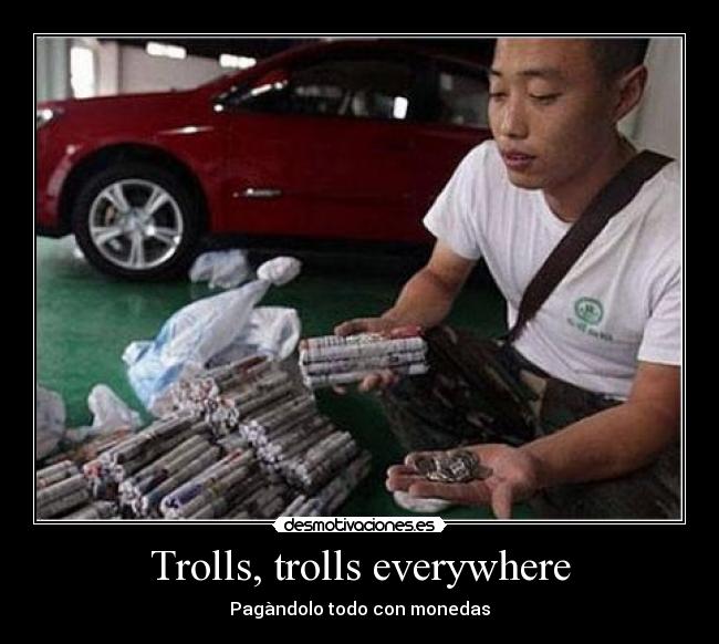 Trolls, trolls everywhere -