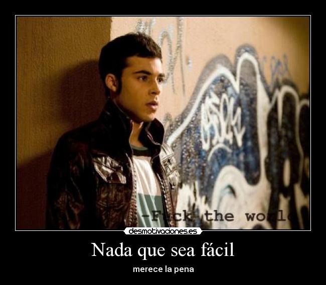 Nada que sea fácil - 