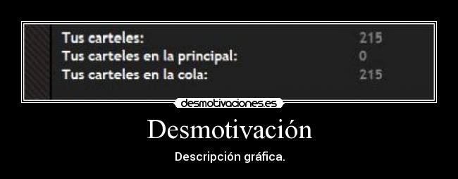 Desmotivación -