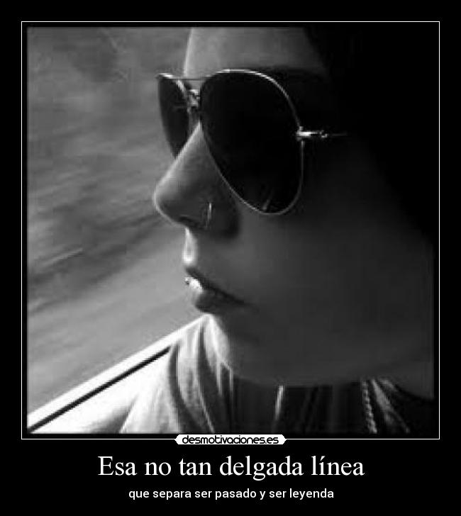 Esa no tan delgada línea -