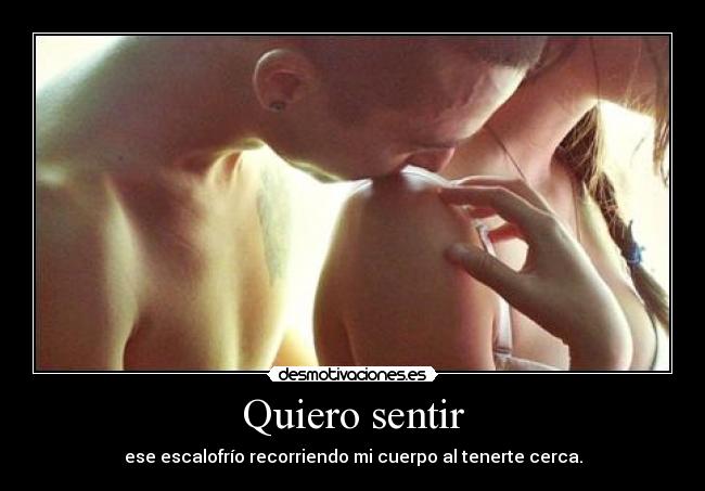 Quiero sentir - 