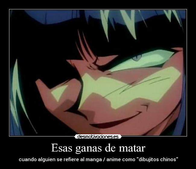 Esas ganas de matar - 