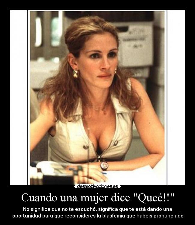 carteles mujer mujer que repetir reconsiderar desmotivaciones