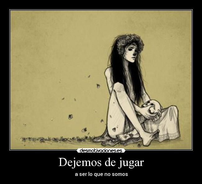 Dejemos de jugar -