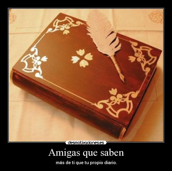 Amigas que saben -