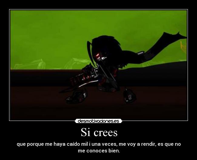 Si crees -