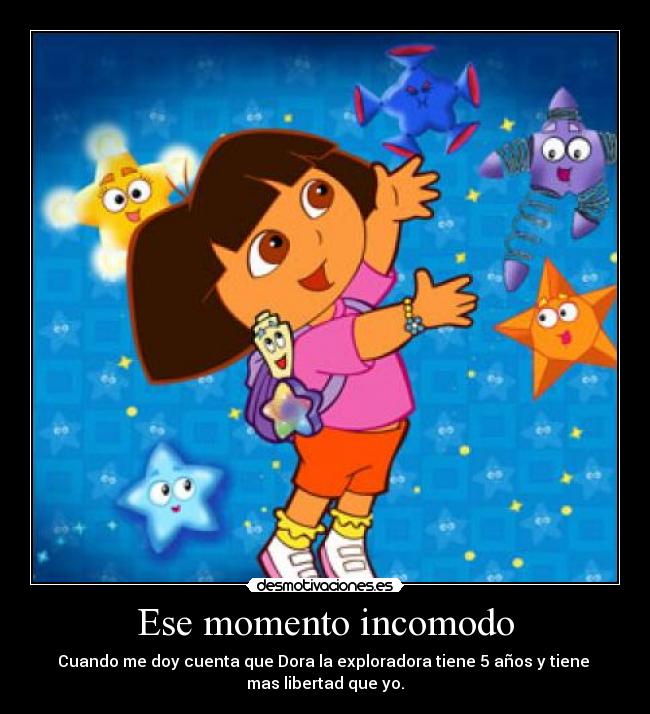 Ese momento incomodo -