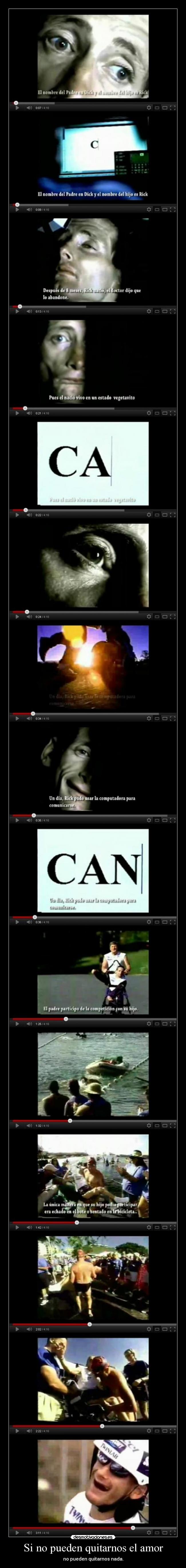 Si no pueden quitarnos el amor - no pueden quitarnos nada.