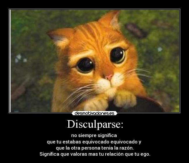 carteles disculparse desmotivaciones