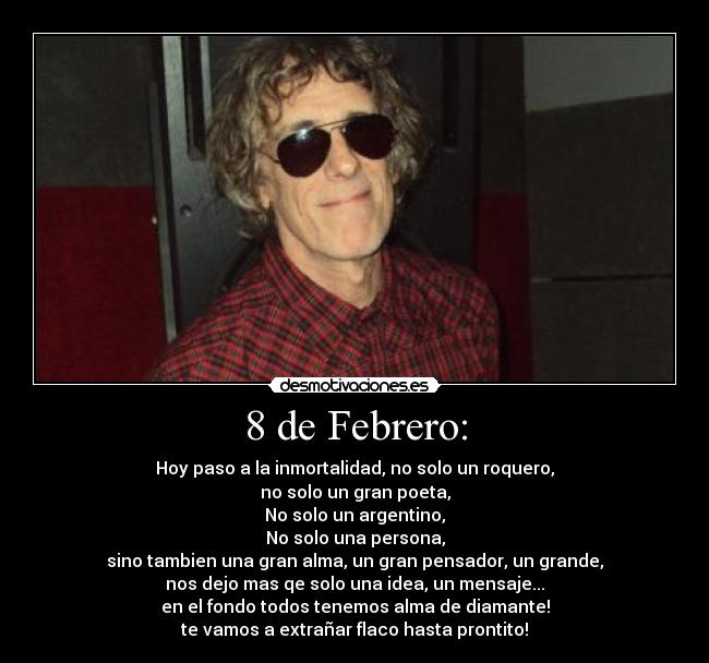 8 de Febrero: -