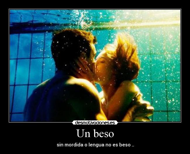 Un beso -