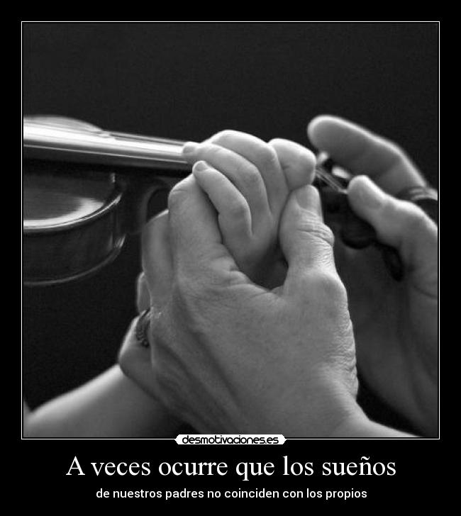 A veces ocurre que los sueños -