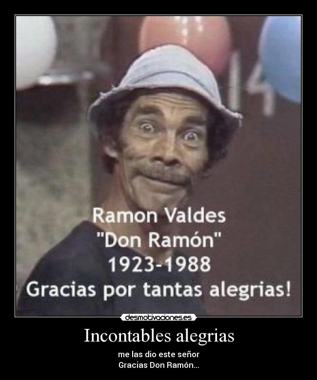 Incontables alegrias - 