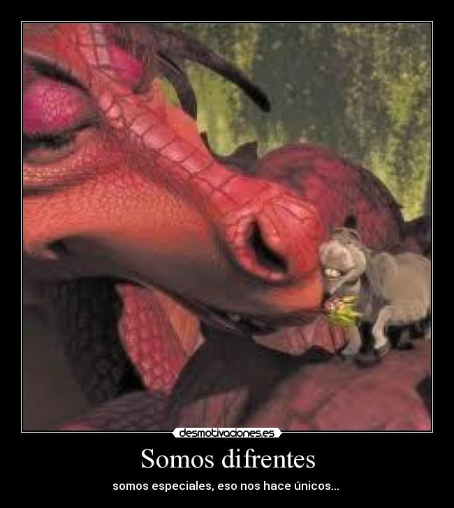 carteles somos difrentes desmotivaciones