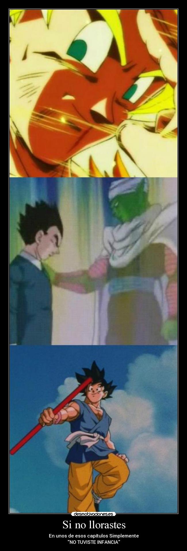 Si no llorastes - En unos de esos capítulos Simplemente
NO TUVISTE INFANCIA