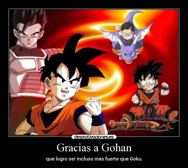 Gracias a Gohan -