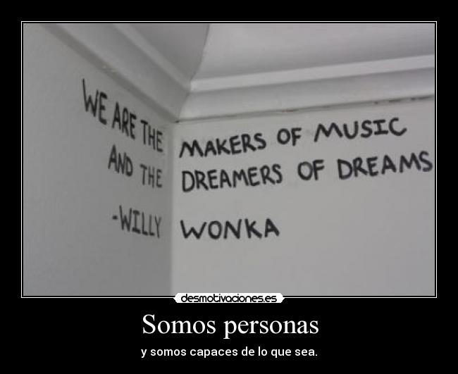 Somos personas -
