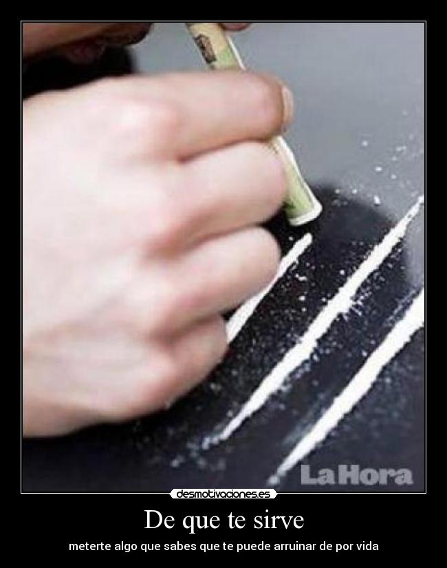 De que te sirve - 