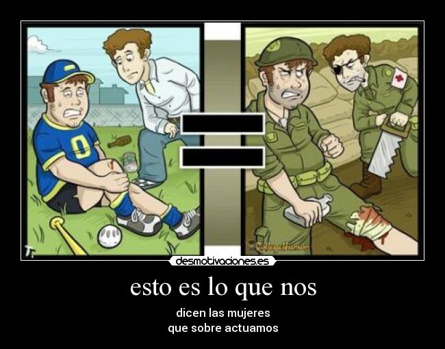 esto es lo que nos - dicen las mujeres
que sobre actuamos