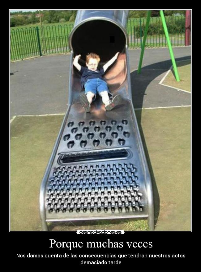 Porque muchas veces - 