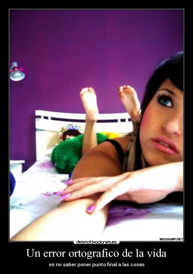 Un error ortografico de la vida -