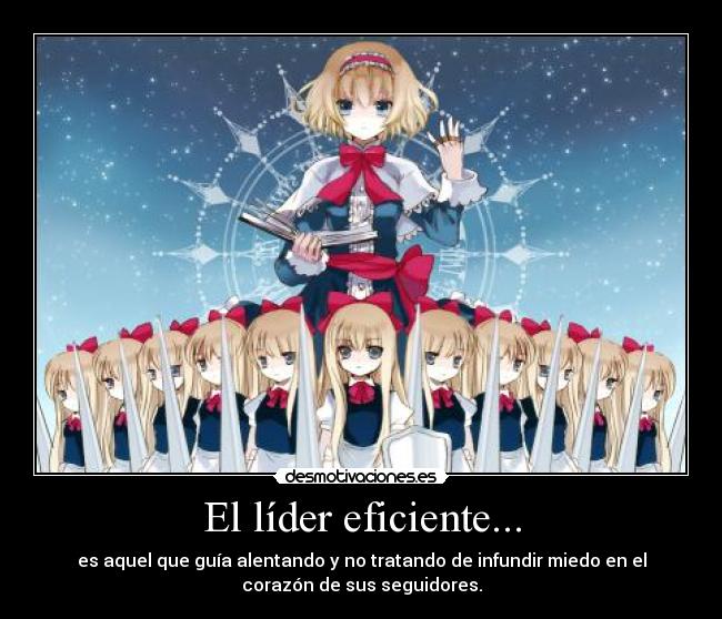 El líder eficiente... - 