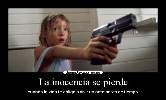 La inocencia se pierde -