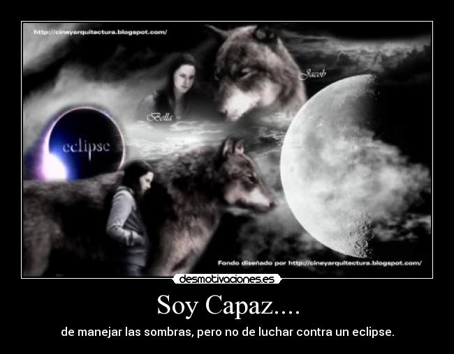 carteles capaz sombras eclipse jacob bella desmotivaciones