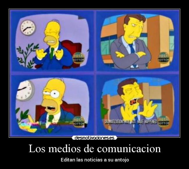 Los medios de comunicacion -