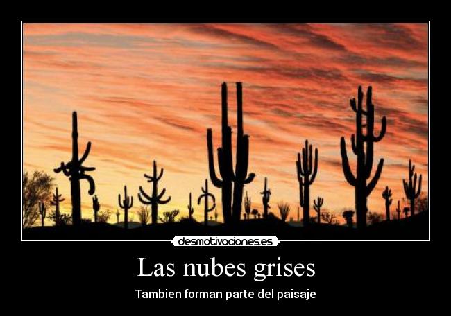 Las nubes grises - 