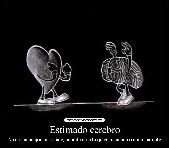 Estimado cerebro -