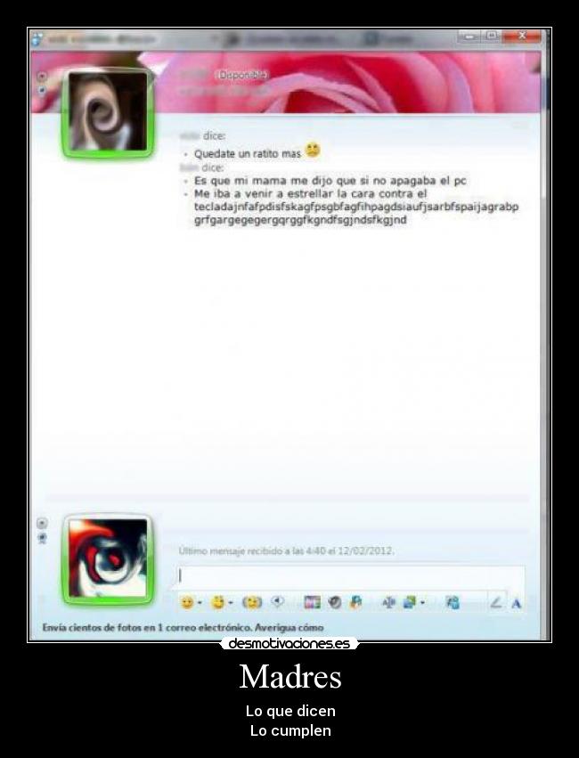 Madres - Lo que dicen
Lo cumplen