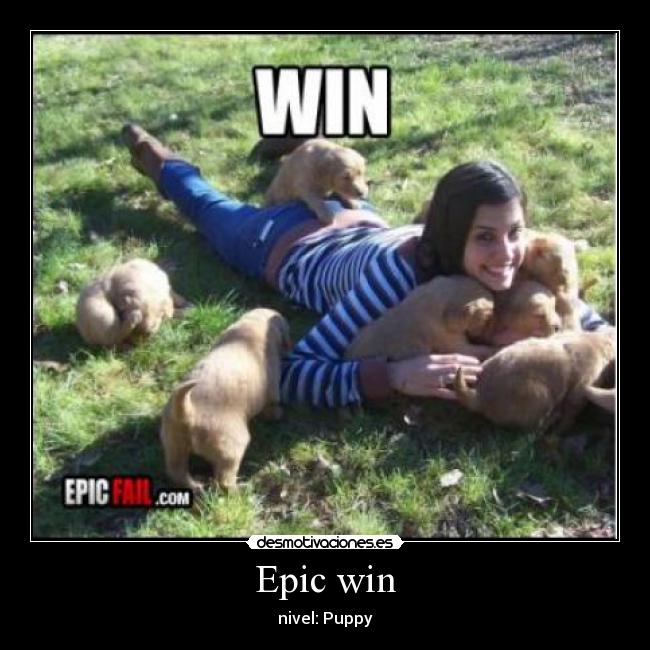 Epic win - 