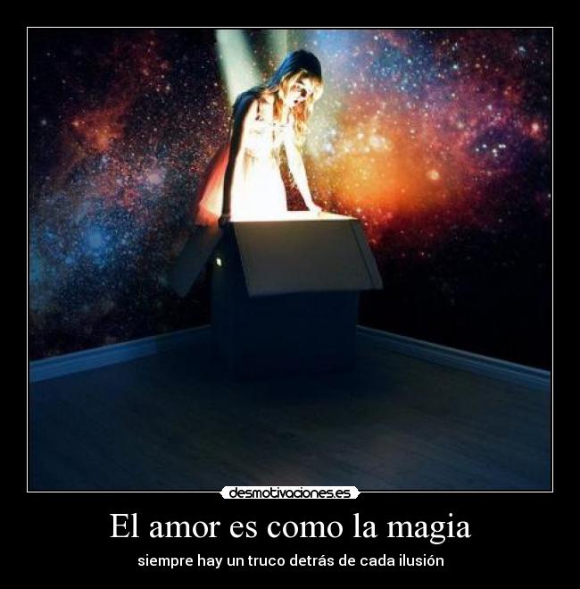El amor es como la magia -