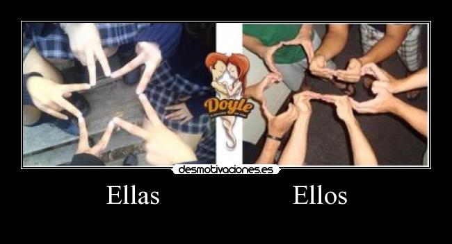 Ellas                   Ellos - 