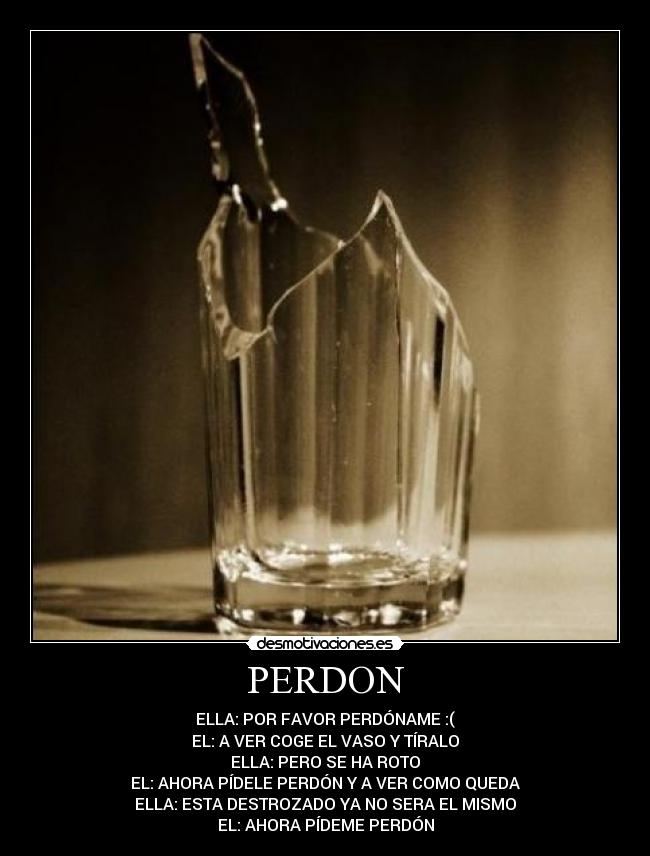 carteles perdon desmotivaciones