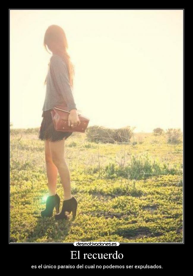 El recuerdo -