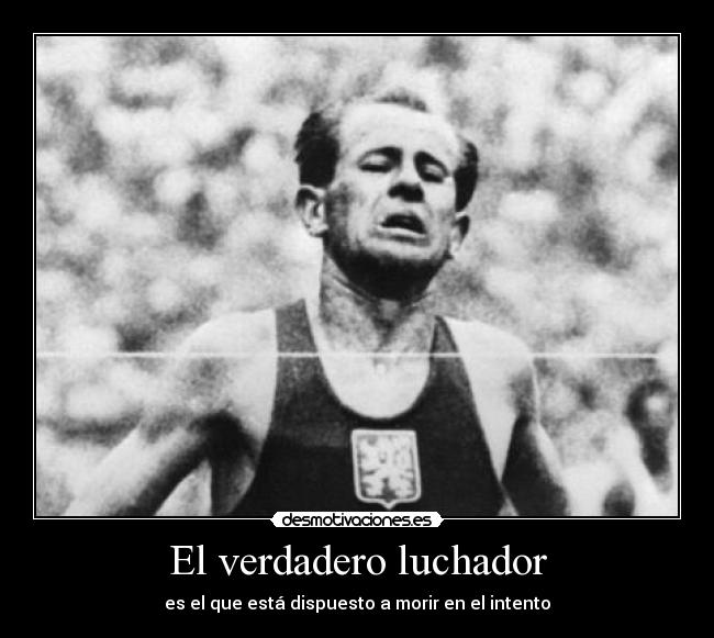 El verdadero luchador -